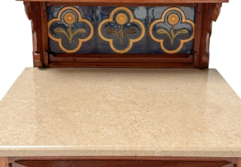 Two Arts & Crafts Nightstands by Gustave Serrurier-Bovy, 1900s